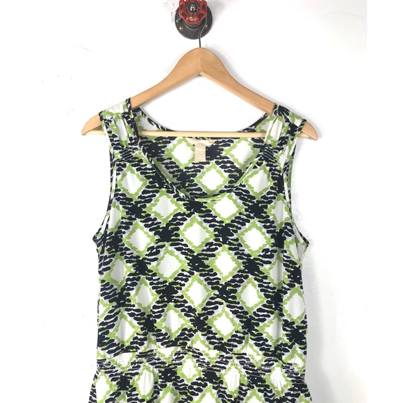 Banana republic 14 stretch dress geometric print - Picture 2 of 4